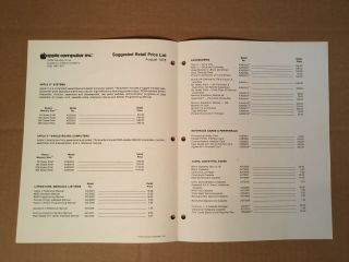Vintage Apple II Brochures from 1978 - 1980 3