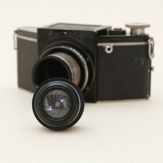RARE 1933 Ihagee Exacta A (VP) Film Camera / Dallmeyer 76mm Pentac f/2.  9 Lens 10