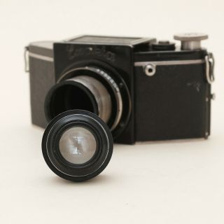 RARE 1933 Ihagee Exacta A (VP) Film Camera / Dallmeyer 76mm Pentac f/2.  9 Lens 11