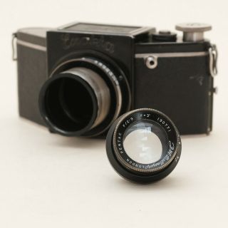 Rare 1933 Ihagee Exacta A (vp) Film Camera / Dallmeyer 76mm Pentac F/2.  9 Lens