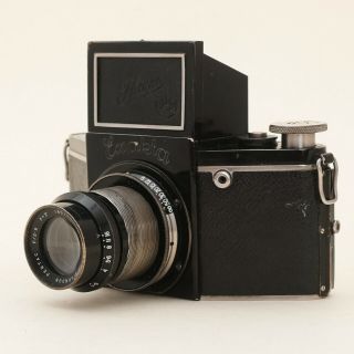 RARE 1933 Ihagee Exacta A (VP) Film Camera / Dallmeyer 76mm Pentac f/2.  9 Lens 3