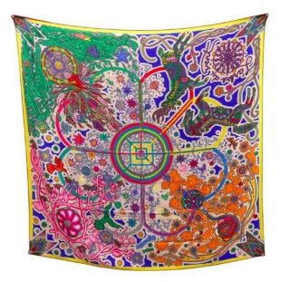 Hermes Carre 140 Shawl Scarf Stole L 