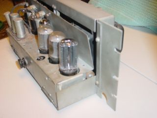 vntg RCA MI - 9257 - E Mono 6L6 Monitor Tube Amplifier w.  e.  era theater 3