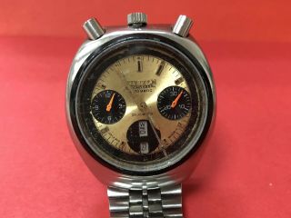 Vintage Citizen Bullhead 67 - 9011 Mens Watch 23j Automatic Repair Parts R2