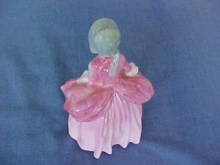 NO RES VINTAGE ROYAL DOULTON BONE CHINA FIGURINE BO PEEP WITH CROOK 1937 HN1811 5