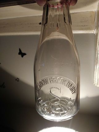 Lewistown,  Pa.  H.  C.  STUCK One Quart Milk bottle EXTREMELY RARE Dated 1917 2