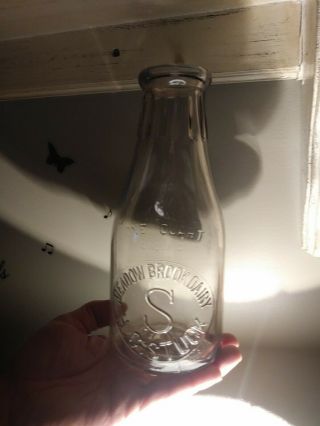 Lewistown,  Pa.  H.  C.  STUCK One Quart Milk bottle EXTREMELY RARE Dated 1917 3