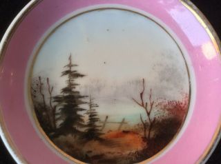 Chas Field Haviland Antique 1 Saucer Indiv,  2 Avail Woodland France @1876