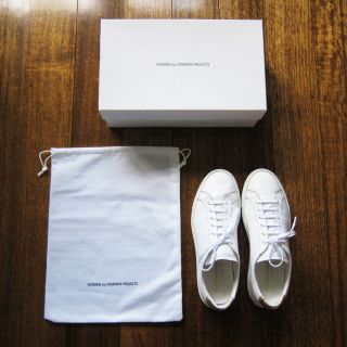 Woman By Common Projects Achiles Retro Low Foil – White / Gold (size 38)