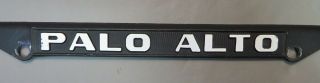 Vintage Carlsen Porsche Palo Alto 911 912 930 License Plate Frame - 2