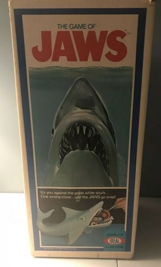 Vintage Ideal Jaws The Game Of Jaws 1975 Factory