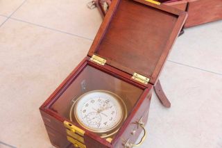vintage marine ship chronometer KIROV CCCP 20535 7