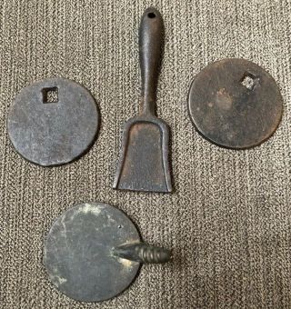 Queen Cast Iron Toy Wood Burning Stove Oven Salesman Sample Replacement Parts