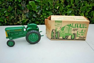 Rare Vintage Oliver Slik 55 Toy Tractor 1950 