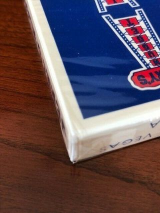 Vintage Jerry ' s Nugget Casino playing cards BLUE Authentic 4
