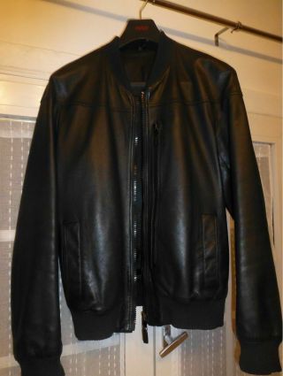Ss07 $6000 Ultra Rare Dior Homme Hedi Slimane Iconic Leather Jacket Eu 50 Us 40