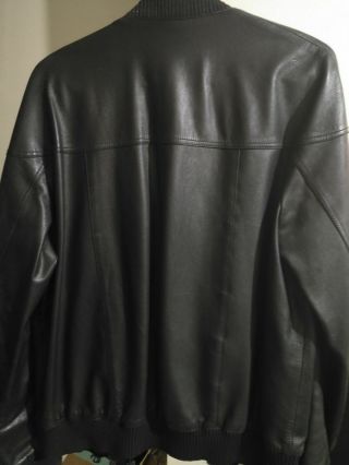 SS07 $6000 Ultra Rare Dior Homme Hedi Slimane Iconic Leather Jacket EU 50 US 40 3