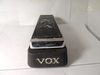 Vintage Vox Clyde McCoy Script Logo Wah Effects Pedal & Rare 5