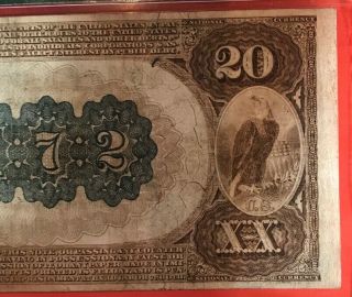 1882 $20 State NB of St.  Louis Missouri PMG 30 Fr.  504 Charter CH 5172 Very Rare 6