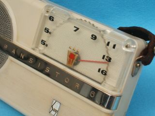 RARE FIND 1950s Vintage Sony TR - 6 Historical Transistor Radio 4