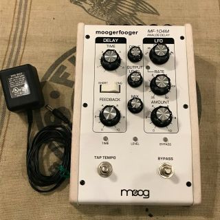 Moog Moogerfooger MF - 104M Analog Delay Rare Limited Edition Lunar White 4