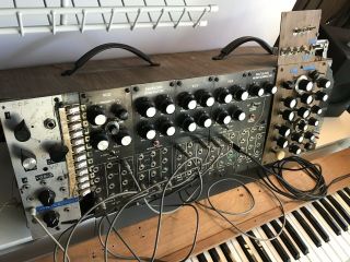 Vintage Aries 300 Series Modular Synthesizer With 61 Key Control Keyboard