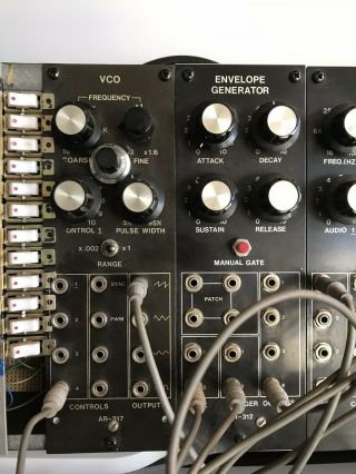 Vintage Aries 300 Series Modular Synthesizer with 61 key Control Keyboard 6