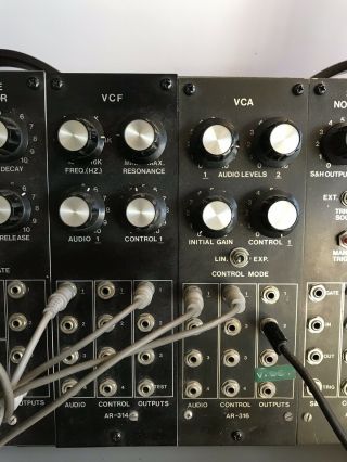 Vintage Aries 300 Series Modular Synthesizer with 61 key Control Keyboard 7