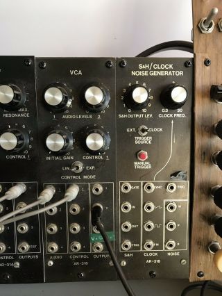 Vintage Aries 300 Series Modular Synthesizer with 61 key Control Keyboard 8