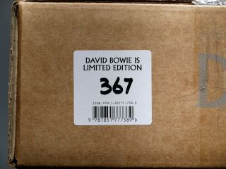 David Bowie Is Book V&A Exhibition SIGNED Numbered Very Rare. 4