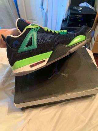 Air Jordan 4 Retro Db " Doernbecher " Superman Size 11.  5 Ds Green Rare Nike