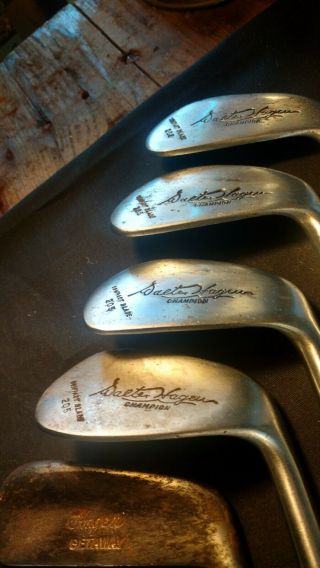Vintage Walter Hagen Golf Clubs From The 1920 ' s. 3