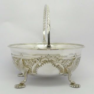 Victorian Martin,  Hall Solid Silver Bowl On Handle Hm 1880 Weight 242g