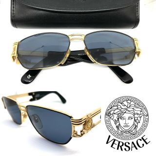 Gianni Versace Mod.  S74 Col.  16l Gold Vintage Sunglasses / Notorious Big Migos