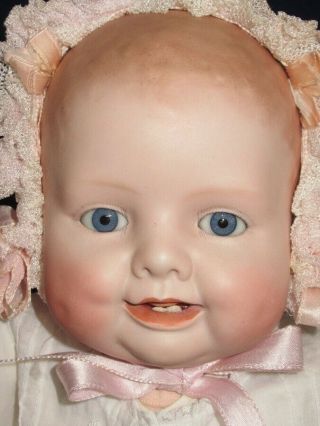 Antique Bisque Bonnie Babe Doll By Georgene Averill,  Fabulous