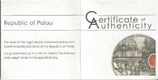 Palau 2013 10$ ST.  PETERS BASILICA - Mineral Art Amber 2 oz Antique Silver Coin 9