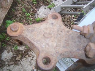 Antique Vtg Columbian Blacksmith Post Vise Tool 5 