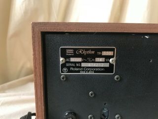 Roland TR - 330 Rhythm 330 Vintage Drum Machine built in speaker 4