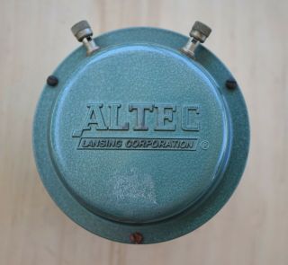 Vintage Altec 802d Hf Compression Driver