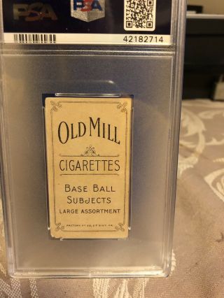 1909 - 11 TY COBB RED PORTRAIT - RARE Old Mill Back - PSA Authentic Altered - No Crease 4