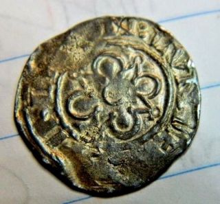 HENRY 1ST HAMMERED SILVER PENNY 1100 - 1135,  LONDON RARE COIN. 2