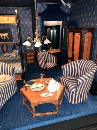 Vintage 80’s Diorama Room Box - Gangster Bride Suite BESPAQ DOLLHOUSE FURNITURE 6