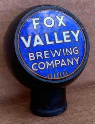 Vintage Round Beer Tap Fox Valley Brewing Company