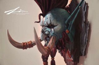 Lin Studios VOL JIN TROLL Life Size Bust Warcraft 1:1 Scale 63/150 Very Rare 2