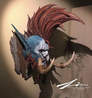 Lin Studios VOL JIN TROLL Life Size Bust Warcraft 1:1 Scale 63/150 Very Rare 3