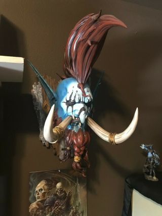 Lin Studios VOL JIN TROLL Life Size Bust Warcraft 1:1 Scale 63/150 Very Rare 4