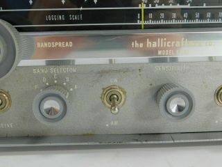 Hallicrafters S - 107 Mark II Vintage Tube Ham 2.  5 - 54MHz Radio Receiver SN 30332 4