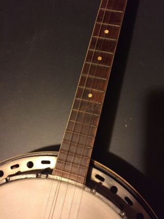 Vintage Resonator 5 String Banjo Unknown Maker? 6