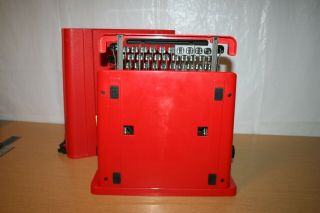 Vintage Olivetti Valentine S Red Typewriter in Case - Well 8