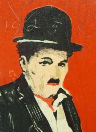 Charlie Chaplin Pencil Box 1924 With Pencils Canco Beaute Box 2